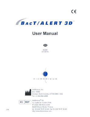 biomerieux bact-alert 3d user manual